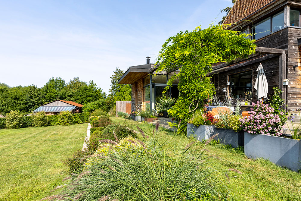 La terrasse fleurie