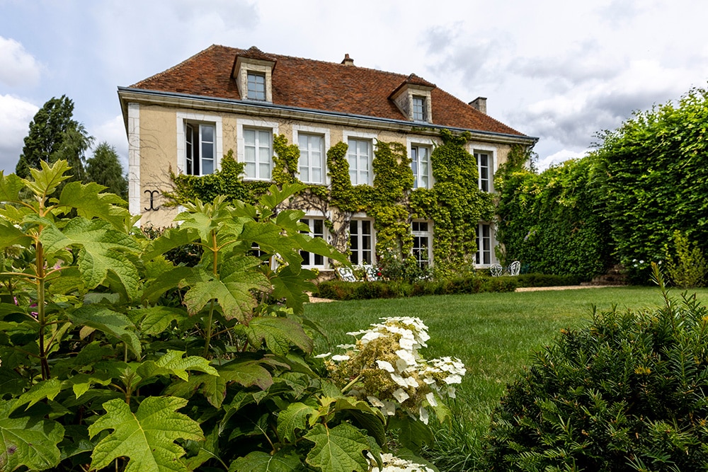 La maison sur le tapis vert